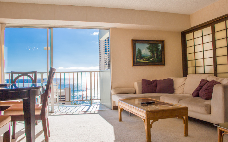 Waikiki Park Heights Ocean View 3 Bedroom